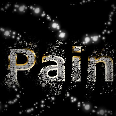 Pain words abstract
